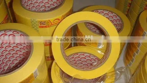 Strong adhension masking tape for high temperature resistance