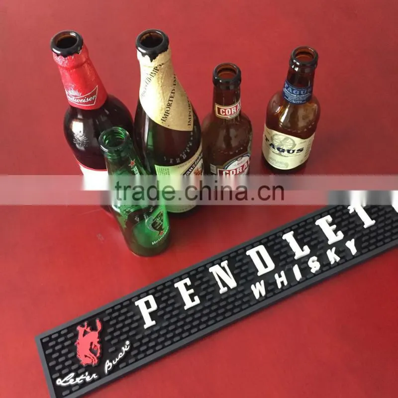 Barware bar mat,PVC bar drip mat beer PVC bar mat
