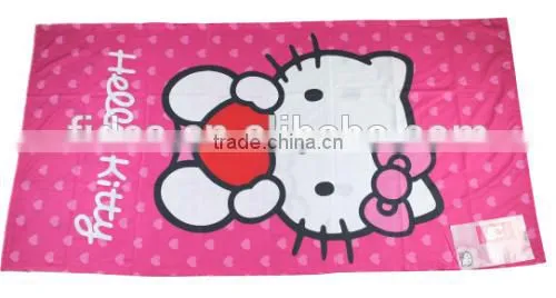 promotion custom printed micro fiber beach towel