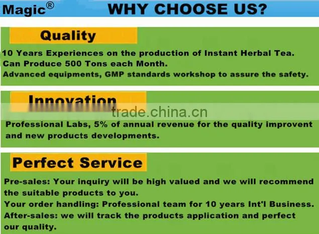 Instant ginger tea ginger honey crystals China supplier