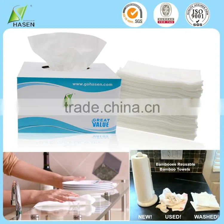 wholesale fabric china 100%bamboo fiber dish cloths kitchen tea towel