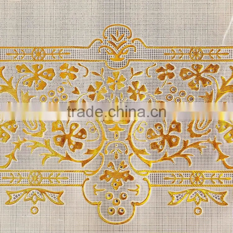 Vinyl lace tablecloth roll plastic table cloths oilcloth