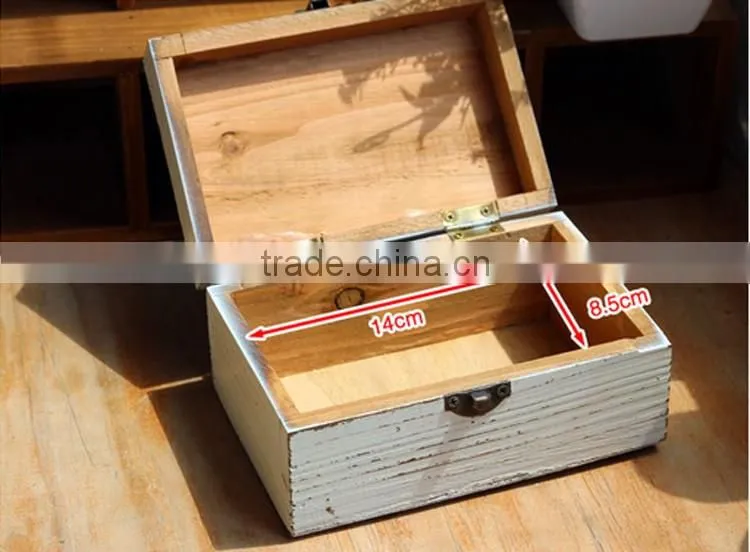 Simple high quality wooden jewellery box