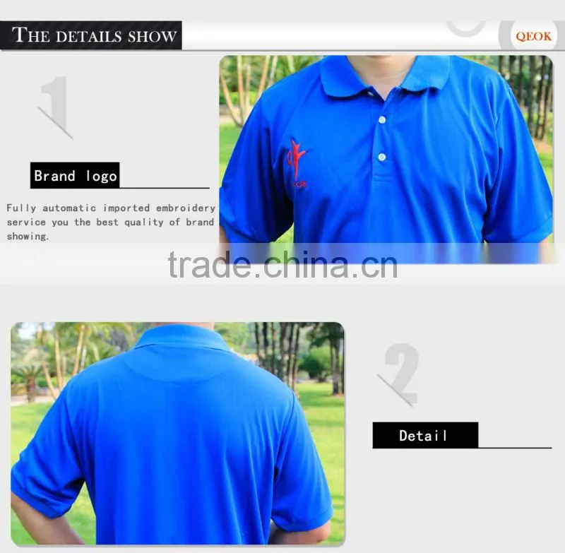 Short sleeve golf shirt quick dry golf shirt
