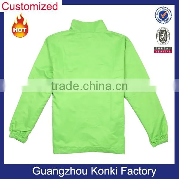 Fashion design with your oem logo waterproof and windproof for man custom jacket