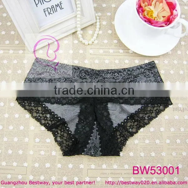 Open hot sexy girl photo mixed lace transparent panty in Apparel