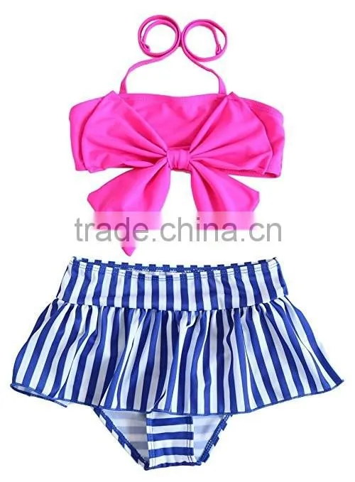 Wholesale girl bikini wrapped chest and cover up beauty pageant wear