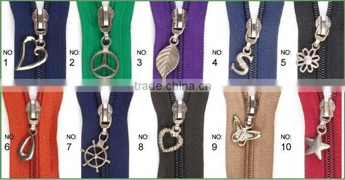 Metal zipper puller,Custom zipper pulls,Zipper slider for zipper