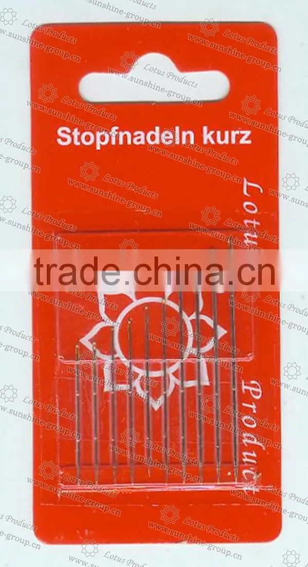 Sewing Machine Needle With Hight Quality Sewing Needle In Blister Crad Packing