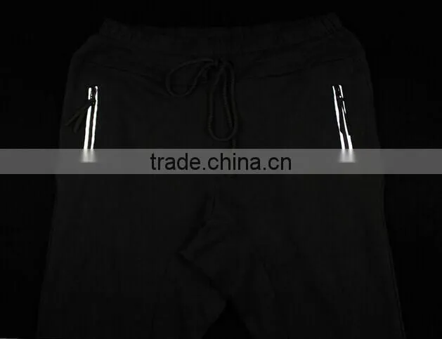 Custom Reflective Iron on zipper pulls for cloth