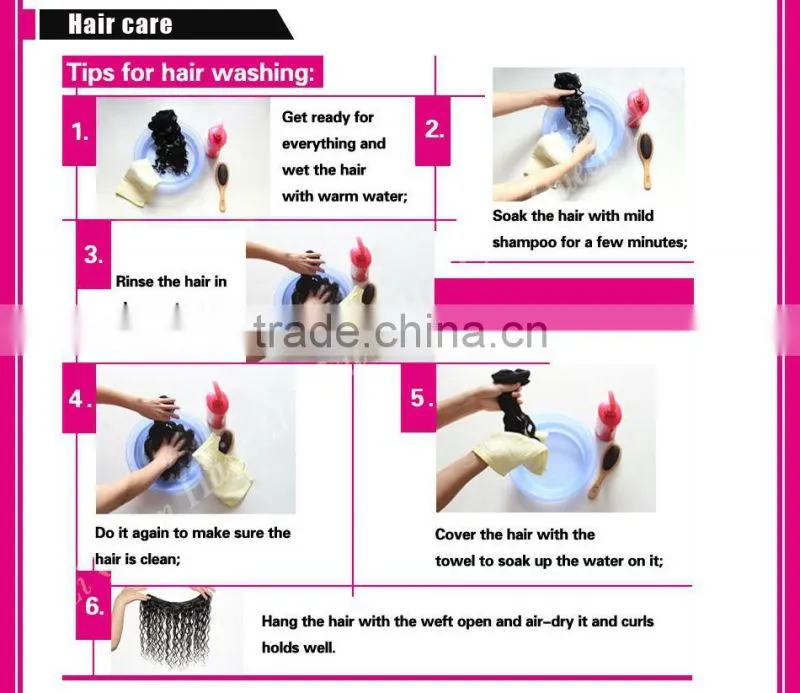 7a Top Quality 100% Virgin Deep wave Brazilian Remy Hair Cheap Brazilian Hair Bundles