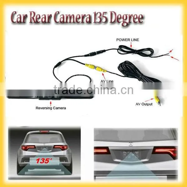 135 Degrees Night Vision Car Parking Rear View Camera System