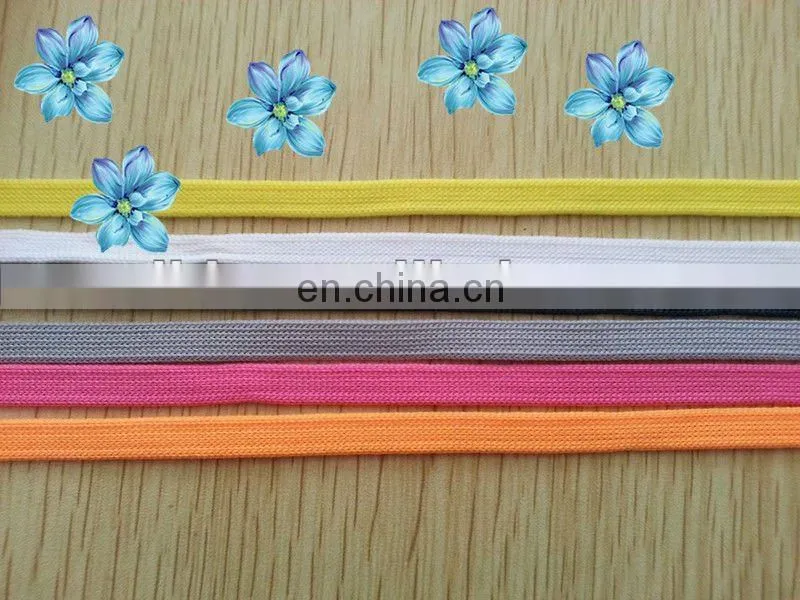 Polyester webbing for garments