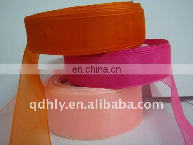 Hotsale personalized fashion organza ribbons
