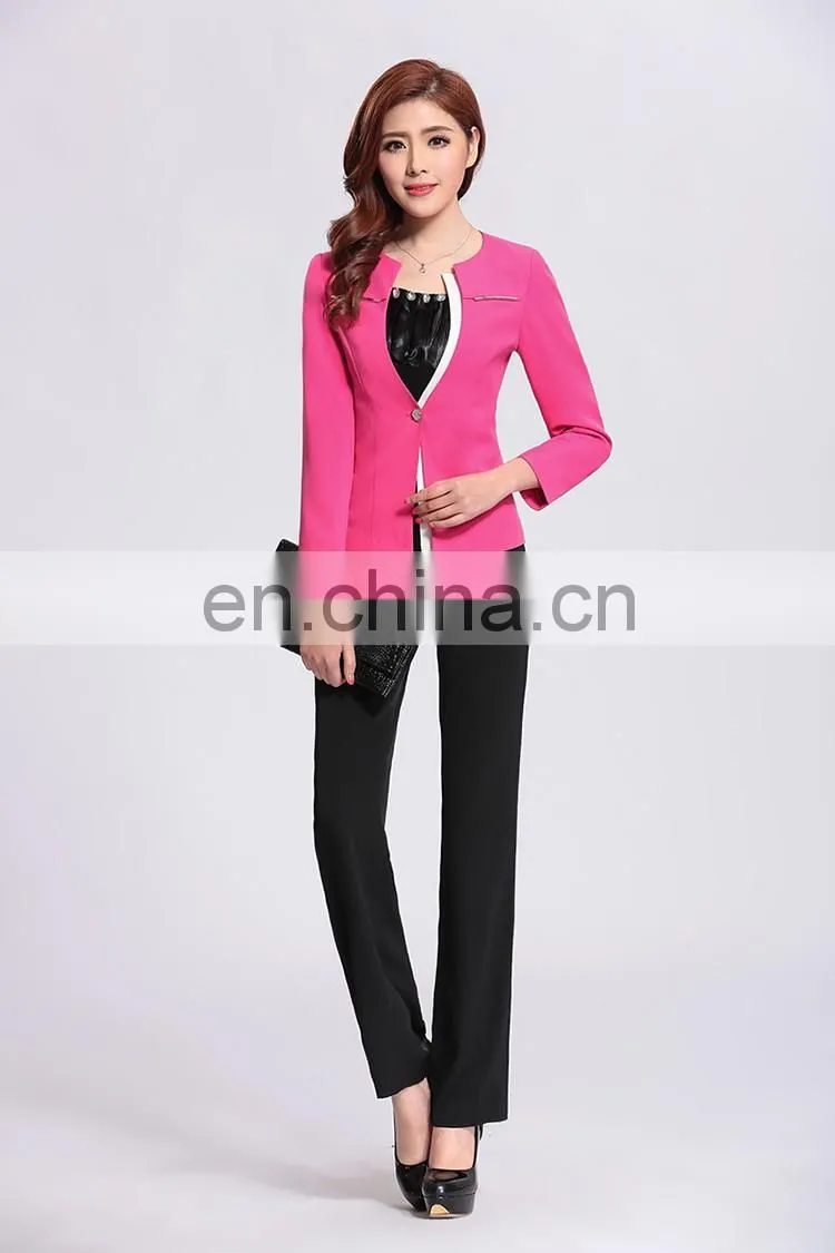 2017 Newest Fashion Lady Office Pant Suit