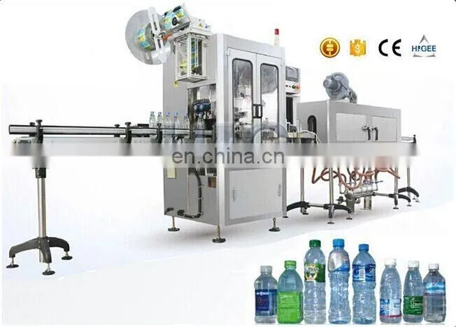 new hot sale automatic powder packing sticker labeling plastic bottle shrink packing machine HTB - 150