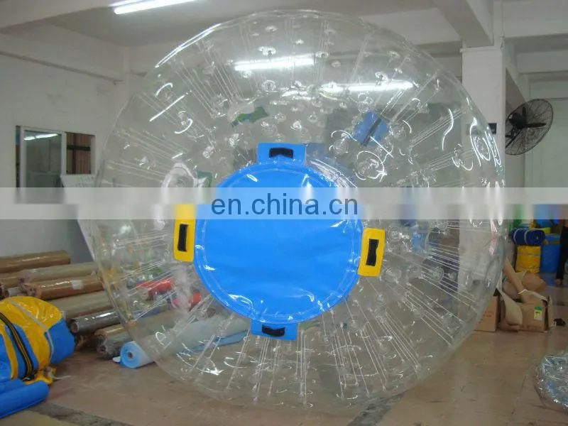 Popular inflatable water zorb ball with paddle