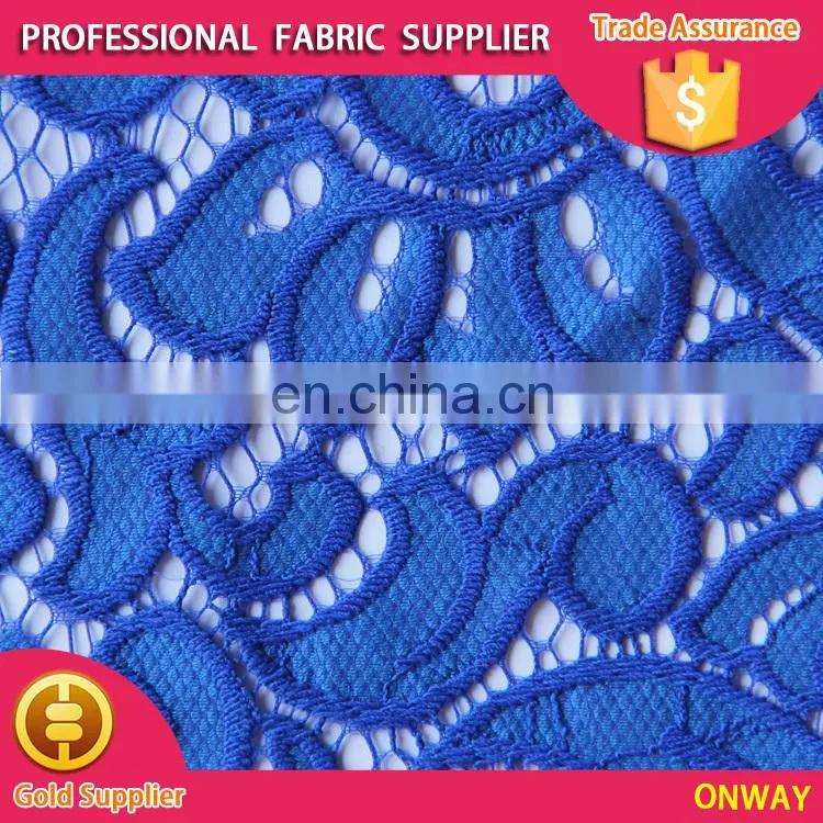 original design china textile women garment fabric nylon cord lace
