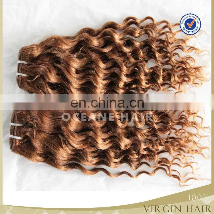 Wholesale price luxury popular style hot selling products crochet darling light brown hair weave extensions