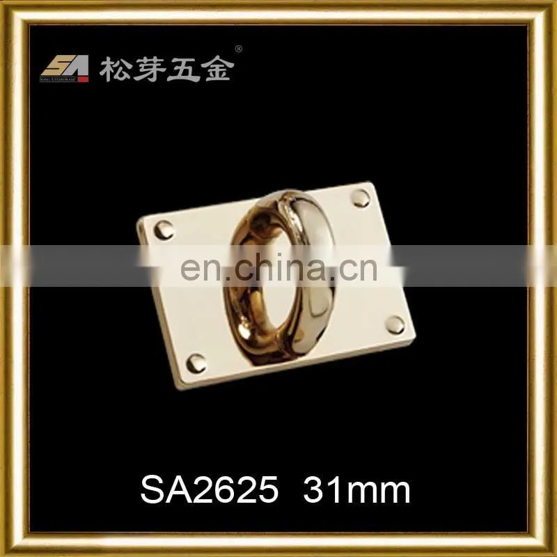 Customized Metal Lady Bag Decoration Accessories, Gold Or Nickle Color Metal Bag Decoration Arch Bridge