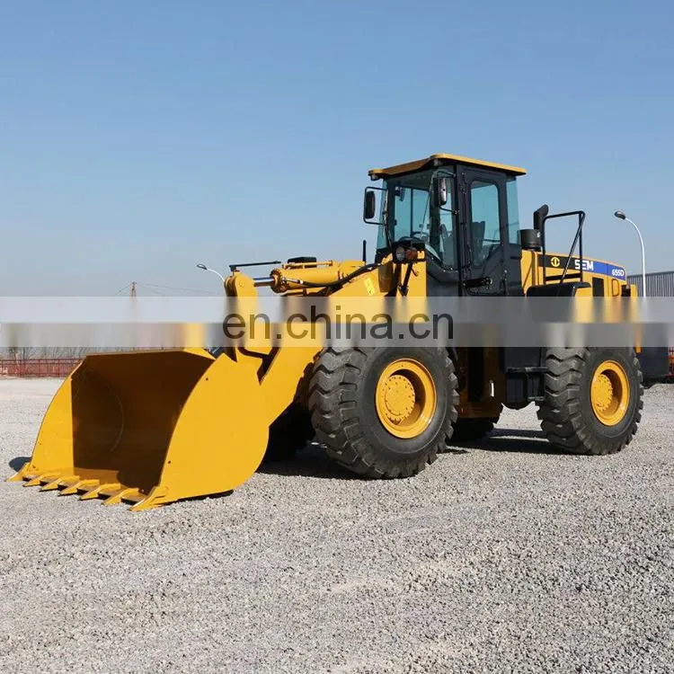ISO certificate Chinese payloader 4 wheel drive 3cbm 5ton 655D Wheel backhoe loader Sugarcane Grab Loader