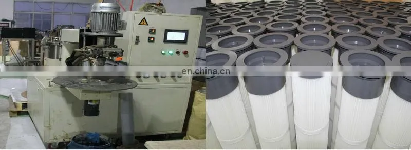Suzhou Forst Pleated Cylindrical Air Filter Cartridge Dust Filter