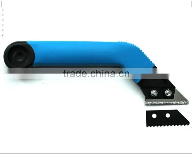Grout Saw used to Clean Tile with 2 pcs Replacement Carbide Blades