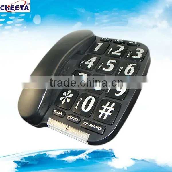 Emergency landline big button phone