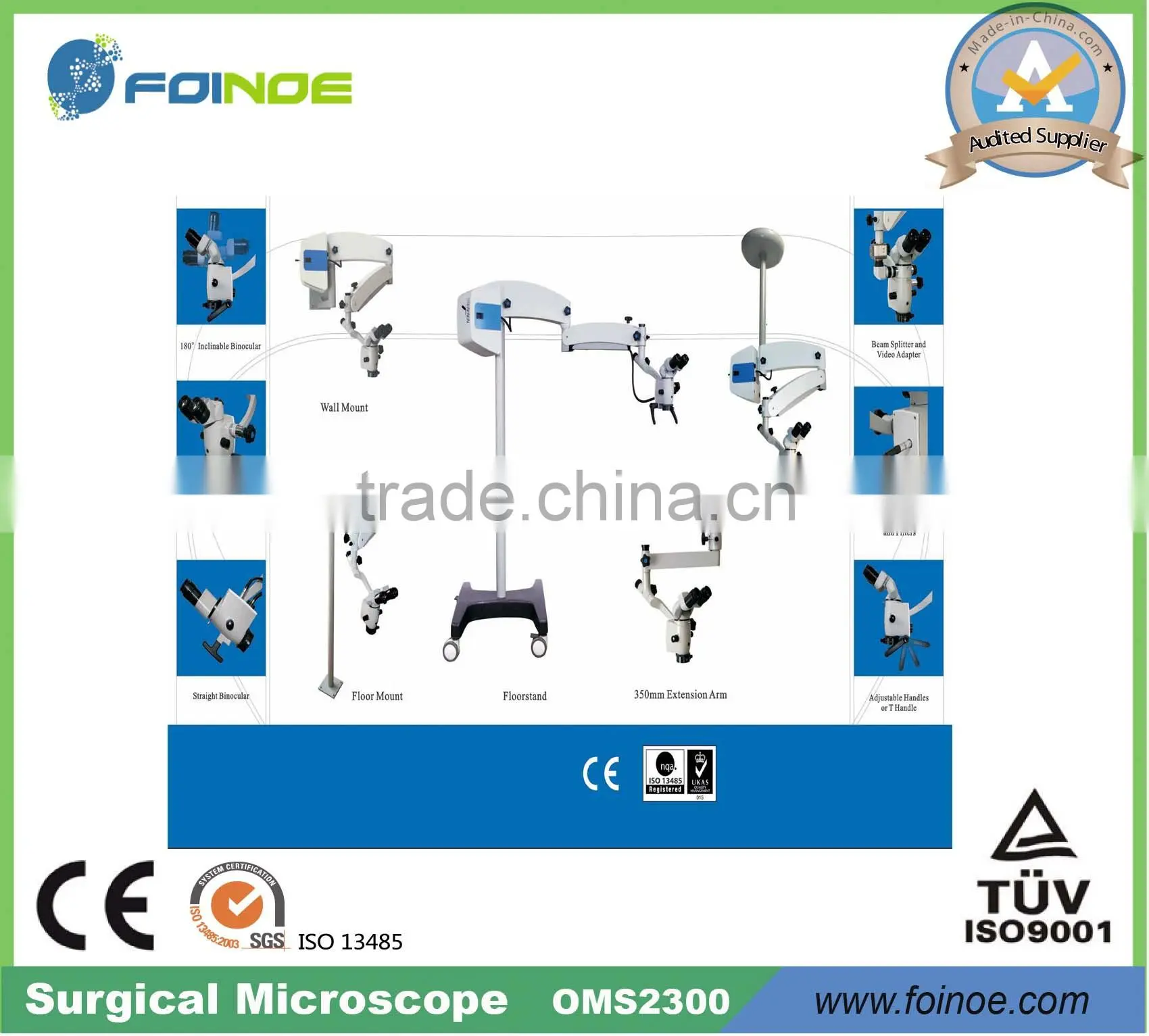 Dental Surgical Microscope for ENT with CE