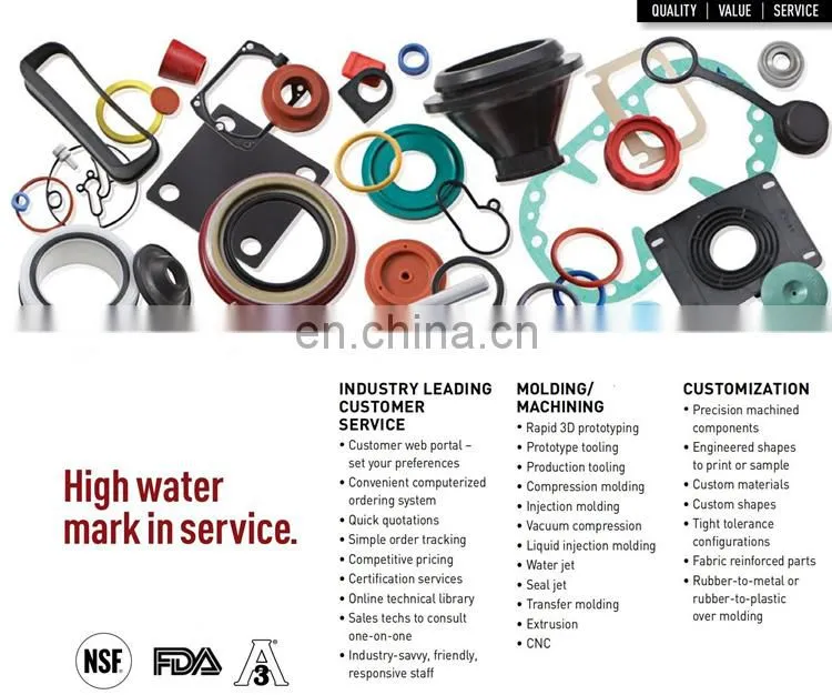 Manufacture directly offer Flat O-Ring Gasket Rubber Washer with stock