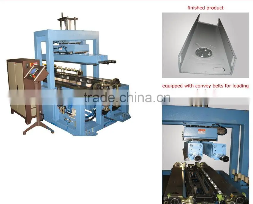 Sheet metal bending spinning machine for refrigeratory and air conditioner