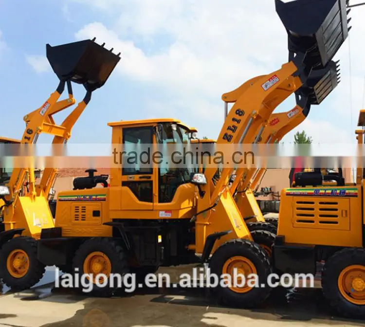 new 1.8 ton Chinese front end loader pay loader