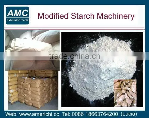 Denatured starch machine