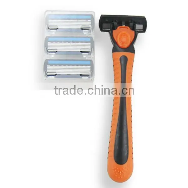 Factory supply six blade razor,single pack
