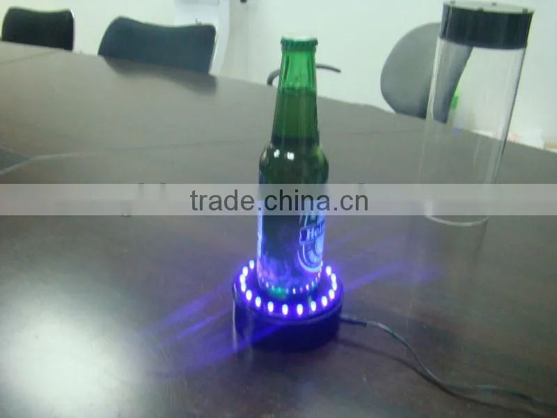hot sale:led full beer bottle glorifier bottle stand led liquor display for advertisement&promotional