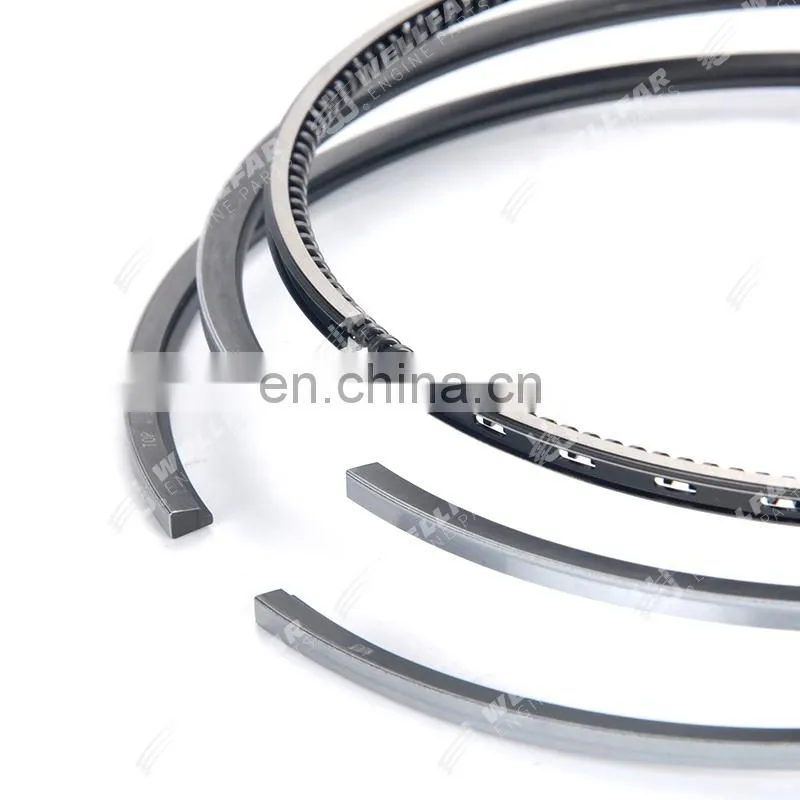 Diesel heavy truck piston ring for M11 ISM 3803977 3803705 125mm piston ring set factory price