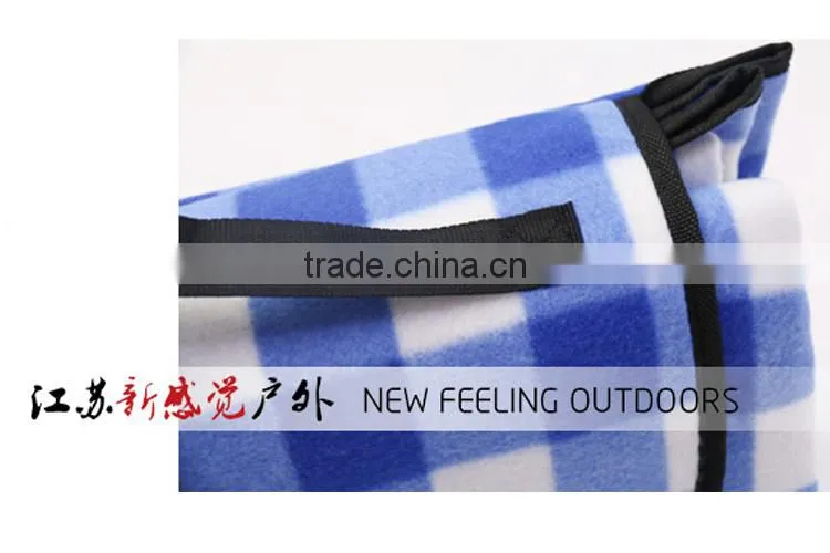 Foldable Polyester Fleece Picnic Rug,Waterproof Picnic Rug