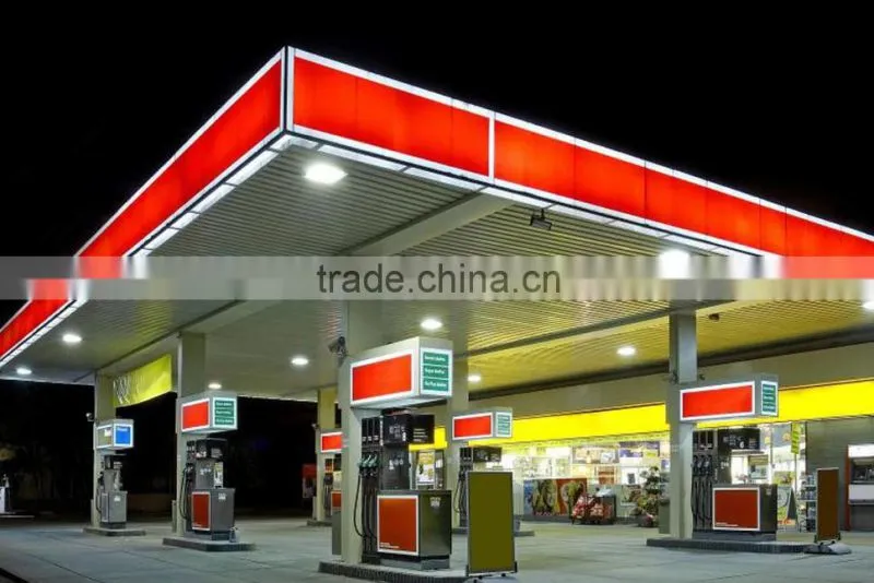 Environmentally-friendly light steel space frame gas filling station
