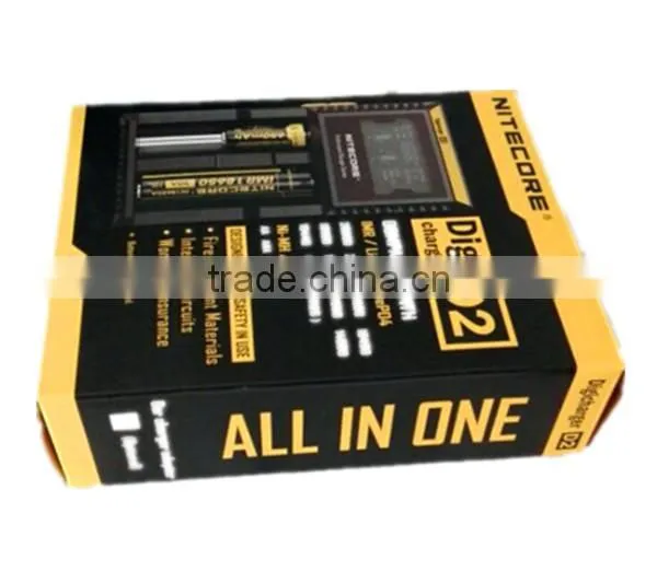 2016 Hot selling nitecore d2 battery electric bike charger