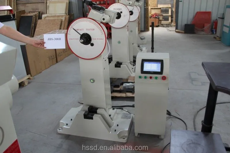 JBS-300B 300J 500J 800JSemi-automatic Charpy Izod Pendulum Digital Display Metal Impact Tester Impact Testing Machine