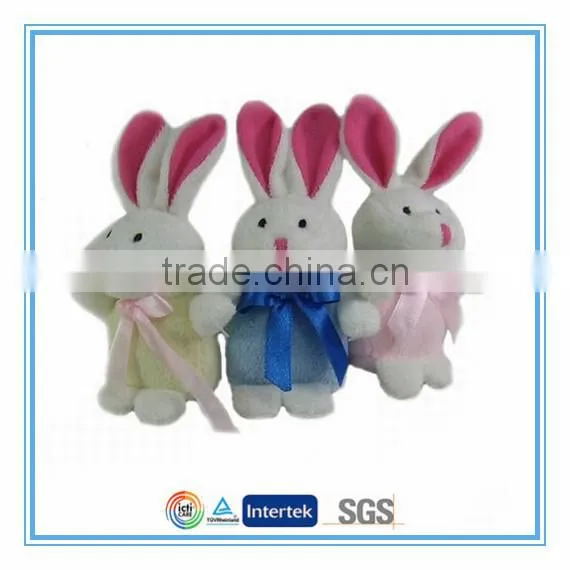 mini 7cm keychain plush bunny