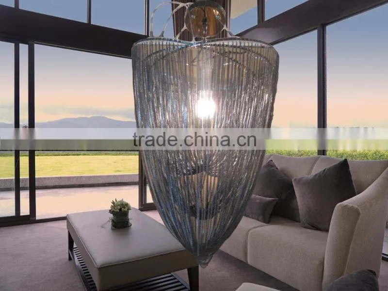 Chain pendant lamp and decorative hotel/home,New design chandelier for wholesale metal chandelier light