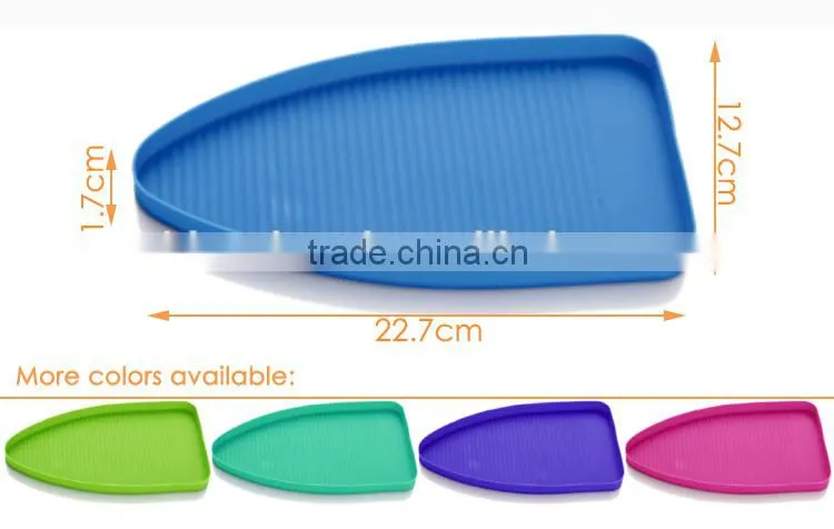 2015 NEW !! Silicone No Burn Iron Rest Pad,Silicone Ironing Mat
