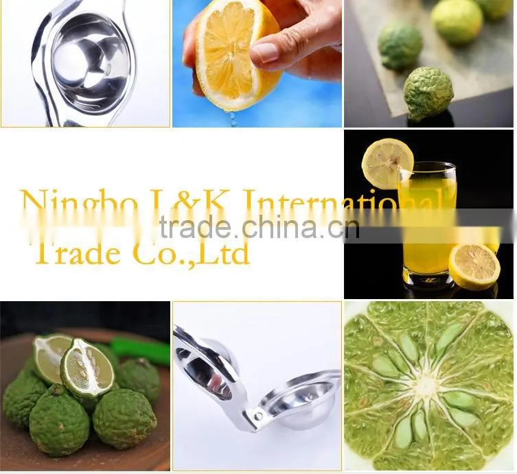 Professional lemon juice press stainless steel lemon squeezer
