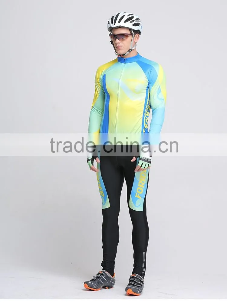 design your own custom sublimation printed cycling wear tights