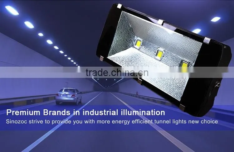 Sinozoc Wholesale high power LED Outdoor Lighting LED Tunnel Lights IP65 LED lamp 100W/200W/300W/400W