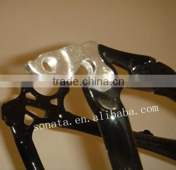 carbon mtb 3k bicycle frame 17' inch