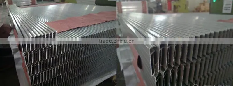 Low price big size custom extrusion aluminium heatsink (aluminum heat sink enclosure, industrial aluminum profile)