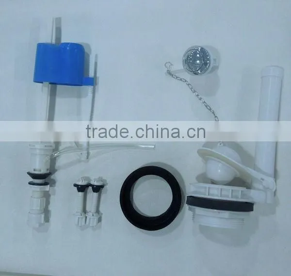 silent fill valve and toilet tank lever and toilet tank handle