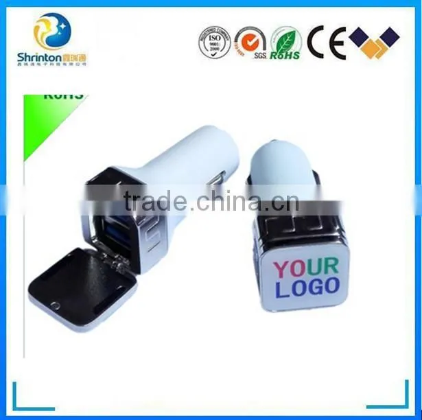 Car charger for mobile phone Use and Electric Type 2 USB car charger